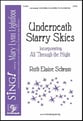 Underneath Starry Skies SATB choral sheet music cover